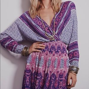 Free People Reversible Midi Dress
